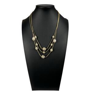 Chico’s Gold Layered Necklace
